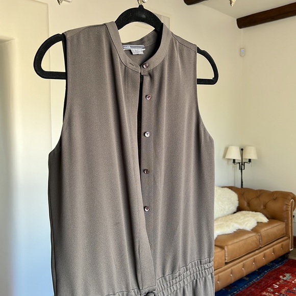 VINCE- Jumpsuit- Dark Green - Picture 9 of 11